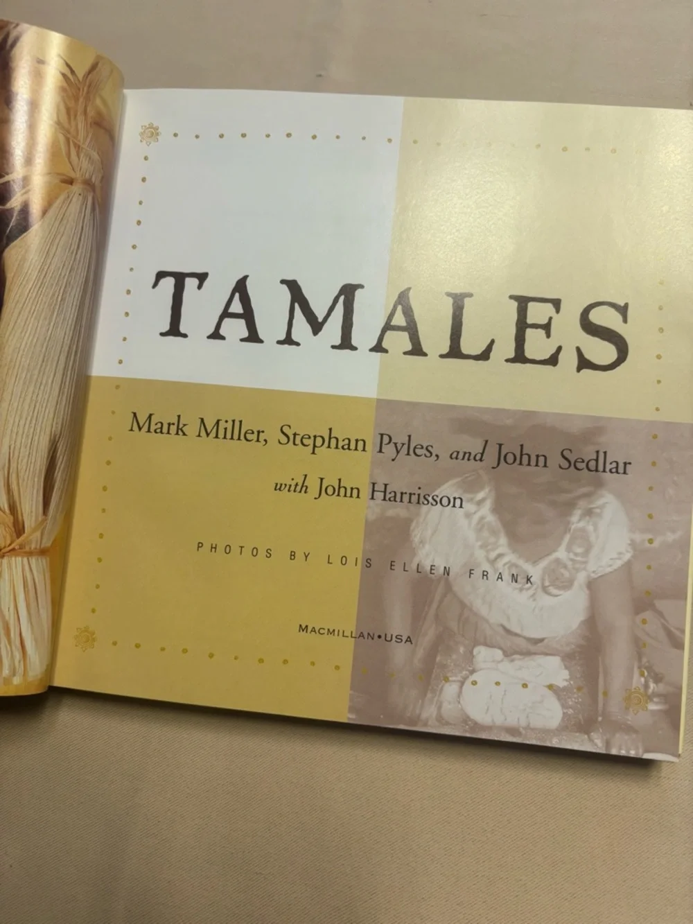 Vintage‎ Tamales Hardcover Cookbook Recipes
